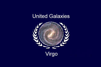 Flag Of The United Galaxies Of Virgo